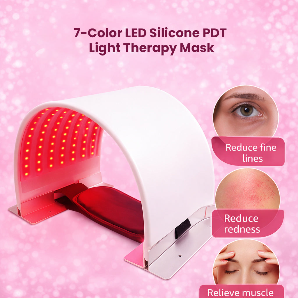 Rejuvenate Your Skin with the 7-Color LED PDT Light Therapy Mask ...