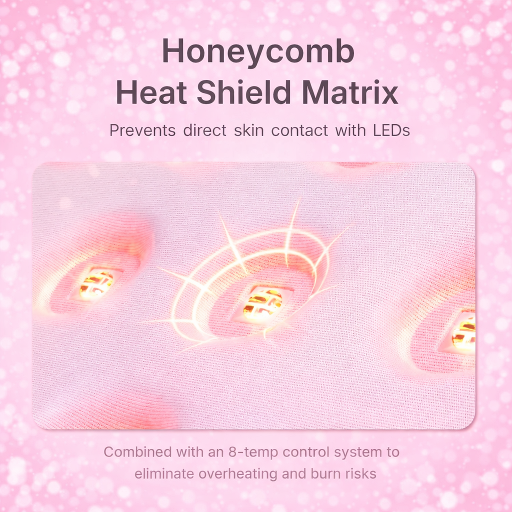 7-Color LED PDT Light Therapy Mask – Silicone Facial Skin Rejuvenation