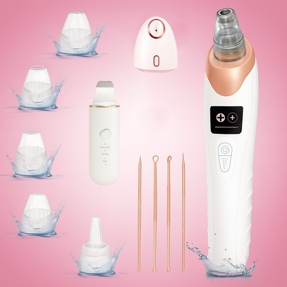 Vacuum Blackhead Remover – Suction Device, Pore Cleaner & Facial Skin Extractor Tool