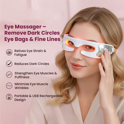 LED Eye Massager – Remove Dark Circles, Eye Bags & Fine Lines