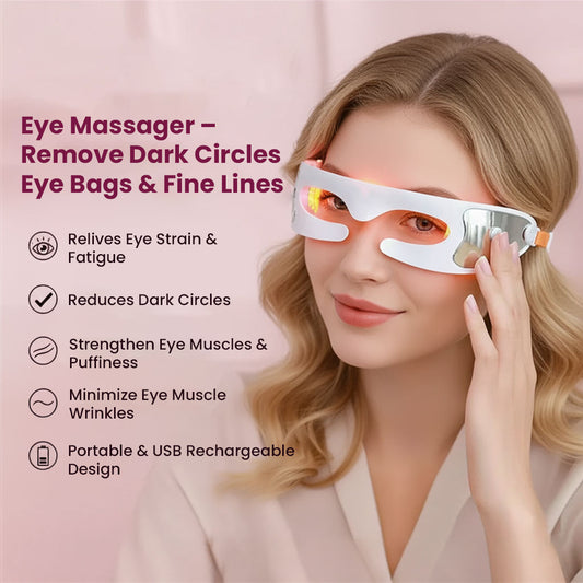 LED Eye Massager – Remove Dark Circles, Eye Bags & Fine Lines