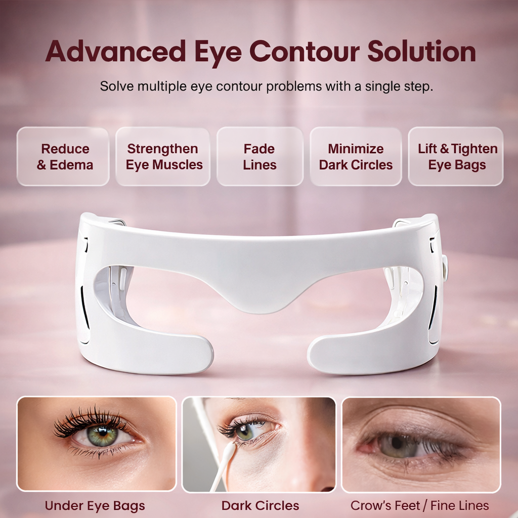 LED Eye Massager – Remove Dark Circles, Eye Bags & Fine Lines