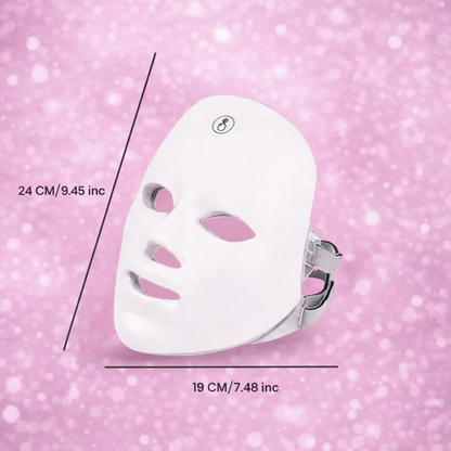 Professional LED Photon Mask – 7 Colour Light Therapy for Face & Neck Renewal