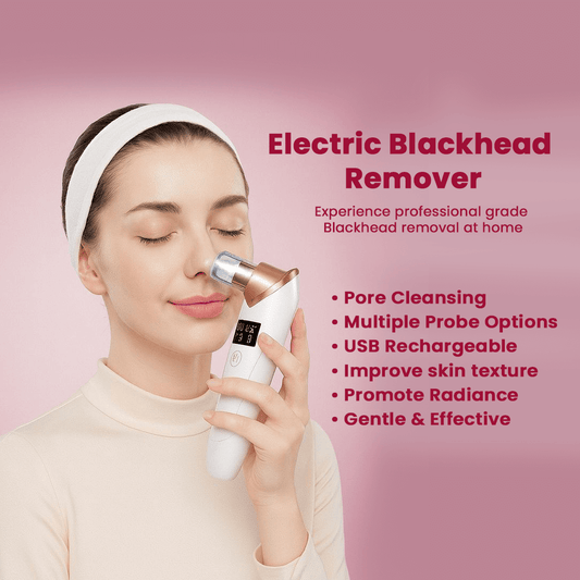 Vacuum Blackhead Remover – Suction Device, Pore Cleaner & Facial Skin Extractor Tool