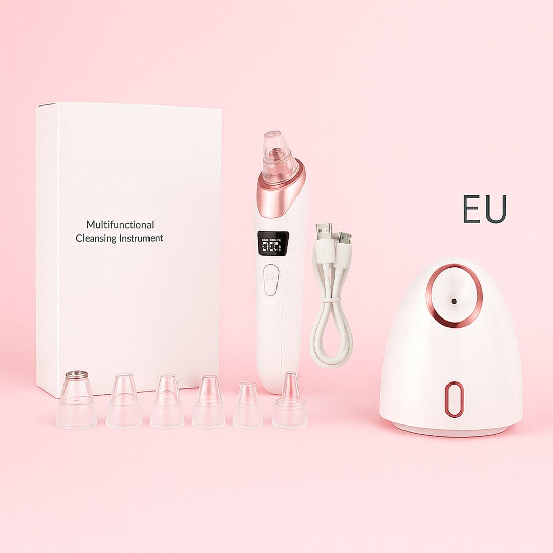 Vacuum Blackhead Remover – Suction Device, Pore Cleaner & Facial Skin Extractor Tool