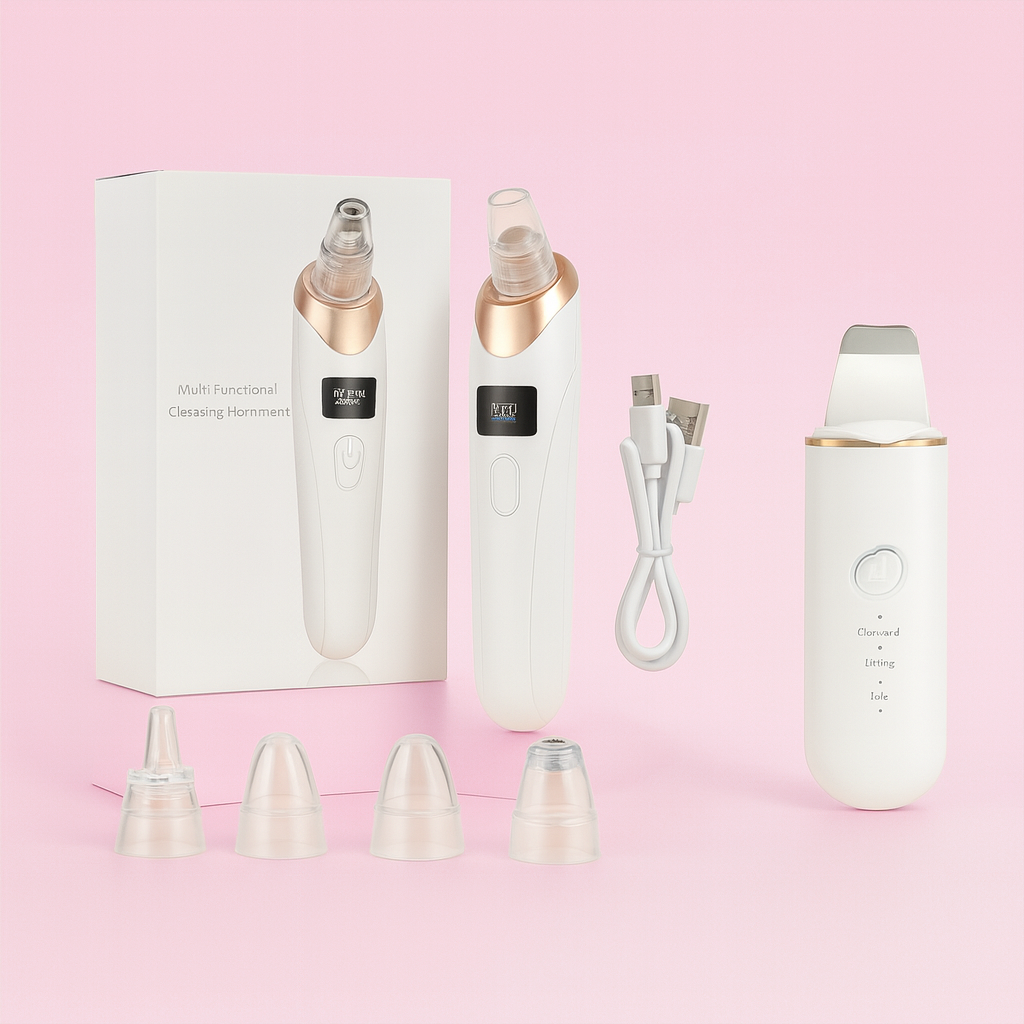 Vacuum Blackhead Remover – Suction Device, Pore Cleaner & Facial Skin Extractor Tool