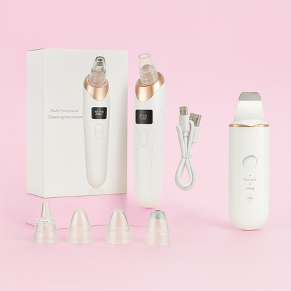 Vacuum Blackhead Remover – Suction Device, Pore Cleaner & Facial Skin Extractor Tool